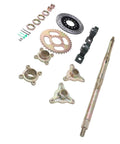 Beefy 24 Inch Rear Axle Kit For Go Karts And Drift Trikes Heavy Duty Sprocket And Brake Disc Base Rear Axle Assembly Set
