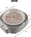 Electric Household Coffee Roaster Bean Baking Machine With Adjustable Temperature Controls, 500g capacity, digital display.