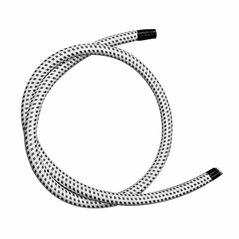 Flexible coil of Adjustable PVC Nylon Steam Hose for Garment Steamers High Temp Resistant Extended and Flexible with Universal Interface
