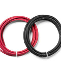 Beefy 6 Gauge Premium Extra Flexible Welding Cable 600 Volt Combo Pack, 15 Feet Each Black And Red, Made In USA, Coiled View