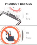 Clear Power Button Guard For PCs And Home Appliances No Brainer Dustproof Switch Protector product details image