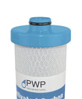 Activated Carbon Block Push-Nipple Cartridge 2.5x10 Inch Replacement For RV Water Filtration In RCS FR1 Housing