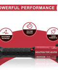 Induction Bolt Heater Kit 110V 1200W Beast Magnetic Tool showcasing powerful performance in red with performance icons.