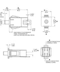 Diagram of Lawn Mower Interlock Switch Kit 2 Pack No Fuss Safety Limit Switch Replaces 153664 22182 176138 Compatible With John Deere Toro