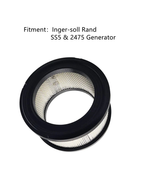 Air Filter 32170979 Replacement For Ingersoll Rand SS5 2340 2475 T30 Air Compressors shown with mesh design
