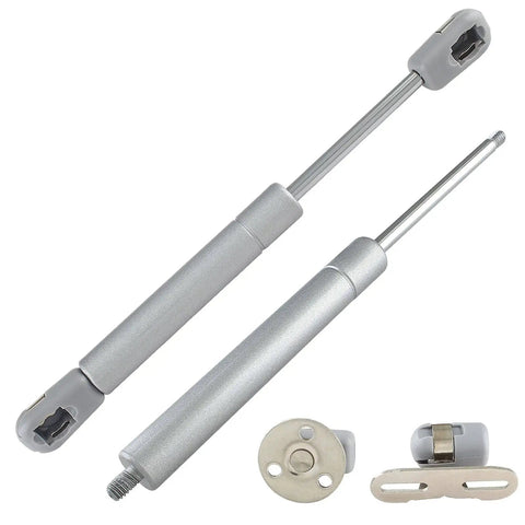 Heavy Duty 40N 9lbs Gas Springs for Smooth Soft Close Action, 8 Inch Length Struts with 2.3 Inch Travel, set of 2 with mounting hardware