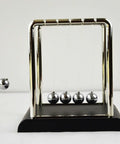 Pendulum Balance Newton's Cradle Steel Balls For Science Experiments And Desk Decor, Stainless Steel Mirror Finish on desk