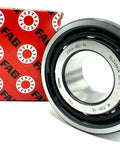 3309 BD XL C3 Double Row Angular Contact Ball Bearing 45 X 100 X 39.7 Mm Open Bearing Without Flange Steel front view with box