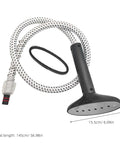 Replacement Steam Tube And Hose Assembly For Garment Steamer With Brush Head Nozzle And Buckle Style Fit Heat Resistant Iron Hose Replacement Part