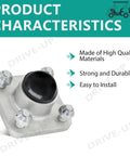 2 Pack Front Wheel Hubs For Yamaha Golf Carts Fits G2 G8 G9 G14 G16 G19 G22 G29 Drive Models No-Fuss Install Replacement Part