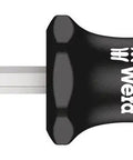 Kraftform Plus Slotted Screwdriver With Lasertip End For Turbo Torque And All Day Comfort Grip Three Inch Blade Length Multi Component Handle