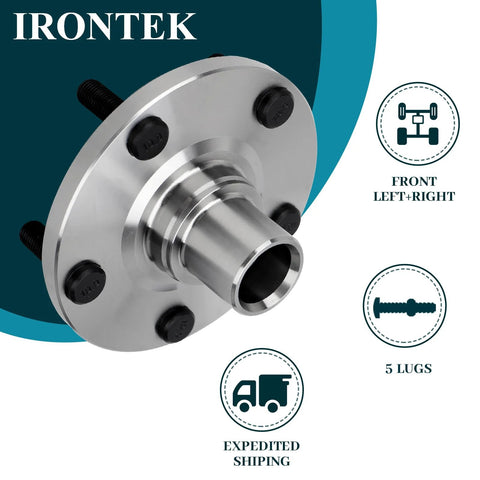 Front Wheel Hub Replacement For Toyota RAV4 1996 To 2000 Without ABS 5 Lug Front Left Or Right Hub Bearing Assembly 43502 42010