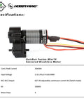 Motor Transmission With Hobbywing QuicRun Fusion Mini16 3000KV Brushless Motor And ESC 2in1 FOC System