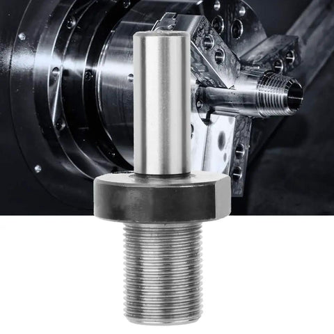 Heavy Duty M14x1 Drill Chuck Connecting Rod for Mini Lathe, stainless steel, forged and heat treated, fits K01-50-63 and K02-50-63 chucks