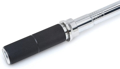 One Half Inch Drive Micrometer Torque Wrench 30 To 250 Foot Pounds, showing the quick twist pull adjustment collar.