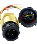 320402 Level Monitoring Sensor Direct Replacement for Bedia Heavy Duty CLS40 CLS45, close-up of plug-in connectors
