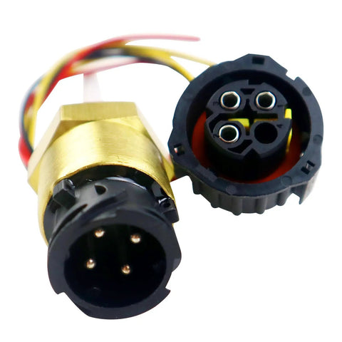 320402 Level Monitoring Sensor Direct Replacement for Bedia Heavy Duty CLS40 CLS45, close-up of plug-in connectors