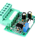 Voltage To Frequency Converter Module For PLC Pros High Precision 0 10V To 0 25KHz Output With Top Notch Linearity