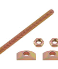 Six Piece M8 Countertop Connector Bolt Set For Tight Countertop Joints And Furniture Fastening Draw Bolts With Half Moon Washers