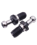 Two Pack BT30 45 Degree M12 Pull Stud Retention Knob For CNC Milling Tool Holders Heavy Duty Black Polished Finish Precision CNC Accessory