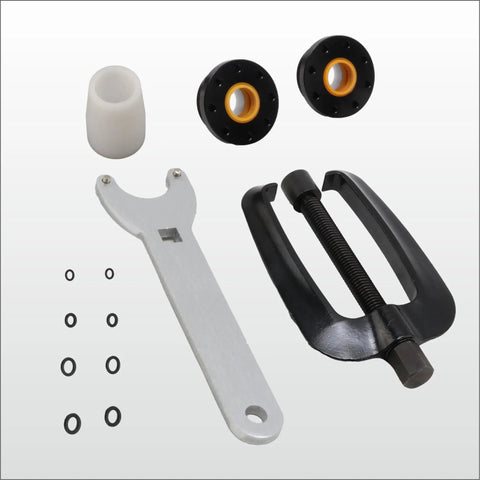 Front Mount Hydraulic Steering Seal Kit With Pin Wrench HS5157 For HC5345 And Related SeaStar Cylinders Bleed Kit Included