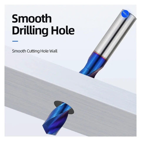 Top Notch Tungsten Carbide Twist Drill Bits Set For Hard Metal CNC Jobs 1 To 20mm Full Kit With Sharp Edges And Sweet Precision Cutting Power. smooth drilling bit in metal