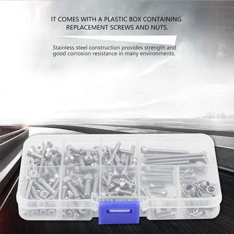 RC Car Screw Kit For Slash 4x4 Short Course Truck Stainless Steel Screws In Assorted Lengths in Plastic Box