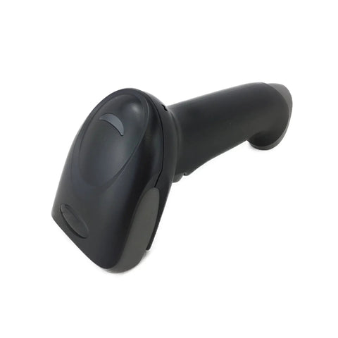 Voyager XP 1470G Handheld Corded Barcode Scanner 2D 1D PDF Postal Includes Stand And USB Cable on white background