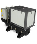 Beefy 10HP Rotary Screw Air Compressor With Built In Dryer And 66 Gallon ASME Tank Delivers 32 CFM At 116 PSI On 230V Three Phase Industrial Grade ML1023 For Heavy Duty Workshops And Pro Shops