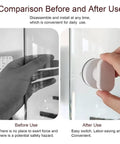 Comparison of using Two Pack Strong Suction Cup Handles For Glass Mirror Tile And Drawer Doors With Up To 7.5 Kilogram Load Capacity Durable ABS