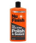 16 oz bottle of No-Fuss One Year Polish And Sealant For Cars With 3-In-1 Ceramic Technology To Repair Scratches, Seal And Restore Shine.