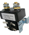 High Performance 80 Amp Vehicle DC Contactor Switch Compatible With 12V 24V 36V 48V 60V 72V 80V Systems, side view.