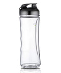 18 Oz BPA Free Replacement Sports Bottle Cup With Travel Lid For 300W Personal Blender Fits LARB1801 LARB1802 Portable Easy Grip Cup