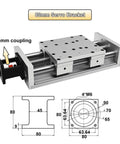 Badass Heavy Duty Ball Screw Slide Table handles eighty kilogram loads with precision 0.03 mm in rugged aluminum housing.