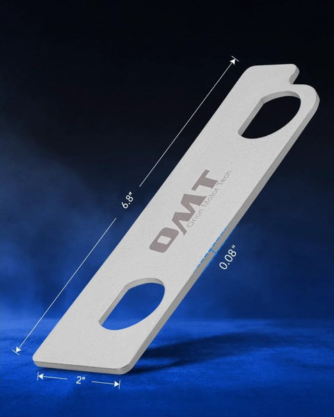 Camshaft Retaining And Alignment Tool Kit EN 48383 EN 46105 For V6 2.8L 3.0L 3.6L Engines, flat metal piece with holes