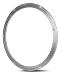 20 Inch Heavy Duty Aluminum Alloy Lazy Susan Turntable Bearing, silver metal ring with ball tracks for smooth rotation.