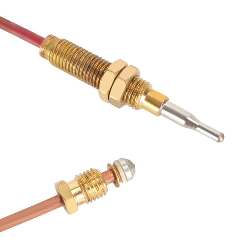 Flame Failure Safety Valve Kit for Gas Fire Pits and Outdoor Fireplaces with Thermocouple and Bakelite Knob, CSA Certified