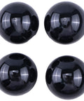 Four Pack Threaded Ball Knob Set M6x35mm Black Joystick Handle Grips For Lighting Installations Control Levers Lawn Mowers Sports Equipment And DIY Projects
