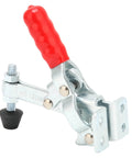 Quick Release Toggle Clamp For Drill Press And Woodworking Jigs And Fixtures Vertical Clamp For Precise Hands Free Setup And Welding Tasks Built Tough Durable Construction Easy One Hand Operation High Efficiency