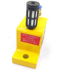 Rugged Industrial Pneumatic Air Turbine Vibrator With Muffler For High Speed Performance One Eighth Inch Shaft Aluminum Alloy
