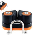Quick Release Rope Clamp For Kayak Rigging And Marine Gear With Auto Locking Cam Cleat One Hand Tensioning Tool close-up