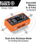 Digital Level And Angle Gauge Kit With Plumbers Straps Magnetic Base And Alarm For Pros, 0 To 180 Degree Readouts