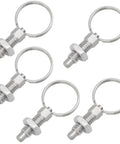 Heavy Hitter M6 Stainless Steel Spring Plungers 5 Pack Featuring Slick Pull Rings for secure cabinet and machine mounting.