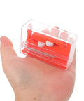 Triple Pack Double Head Needle Threader Tool For Hand Sewing With Accurate Thread Insertion And User Friendly Plastic Design Portable Orange Threading Tool For On The Go Use in hand