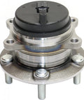 Rear Wheel Hub Assembly For Santa Fe Sport 2013-2018 And Veracruz 2007-2012 And Sorento 2011-2015 Rear Left Or Right 4 Wheel ABS FWD Single Piece OEM Quality Replacement, metal construction, close-up view