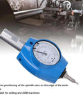 3D Edge Finder With 0.01mm Precision For CNC Milling And EDM XYZ Axis Detector with blue body and dial gauge