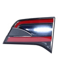 Top Tier Right Inner Tail Light Assembly For 2016 2020 Tesla Model X Slick Led Housing with bold red and clear design.
