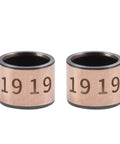 No Nonsense Two Pack Oilless Sleeve Bearings With Bronze Coated Steel Core Three Quarter Inch Bore And Seven Eighth Inch Outer Diameter