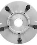 Front view of Wheel Hub Bearing Assembly For Front And Rear That Fits 2017-2023 Hyundai Kona 2019-2021 Veloster and other models.