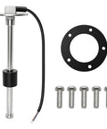 Fuel Sending Unit 240-33 Ohm 9 Inch Marine Gas Tank Sender For Boats And Vehicles, Universal Float Sensor For Boats, Cars, Generators, Engines, And Heavy Machinery, 316 stainless steel